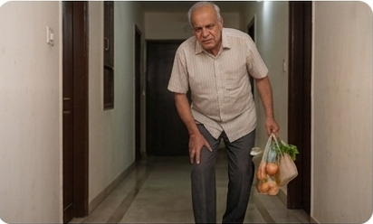 Difficulty Walking due to knee pain